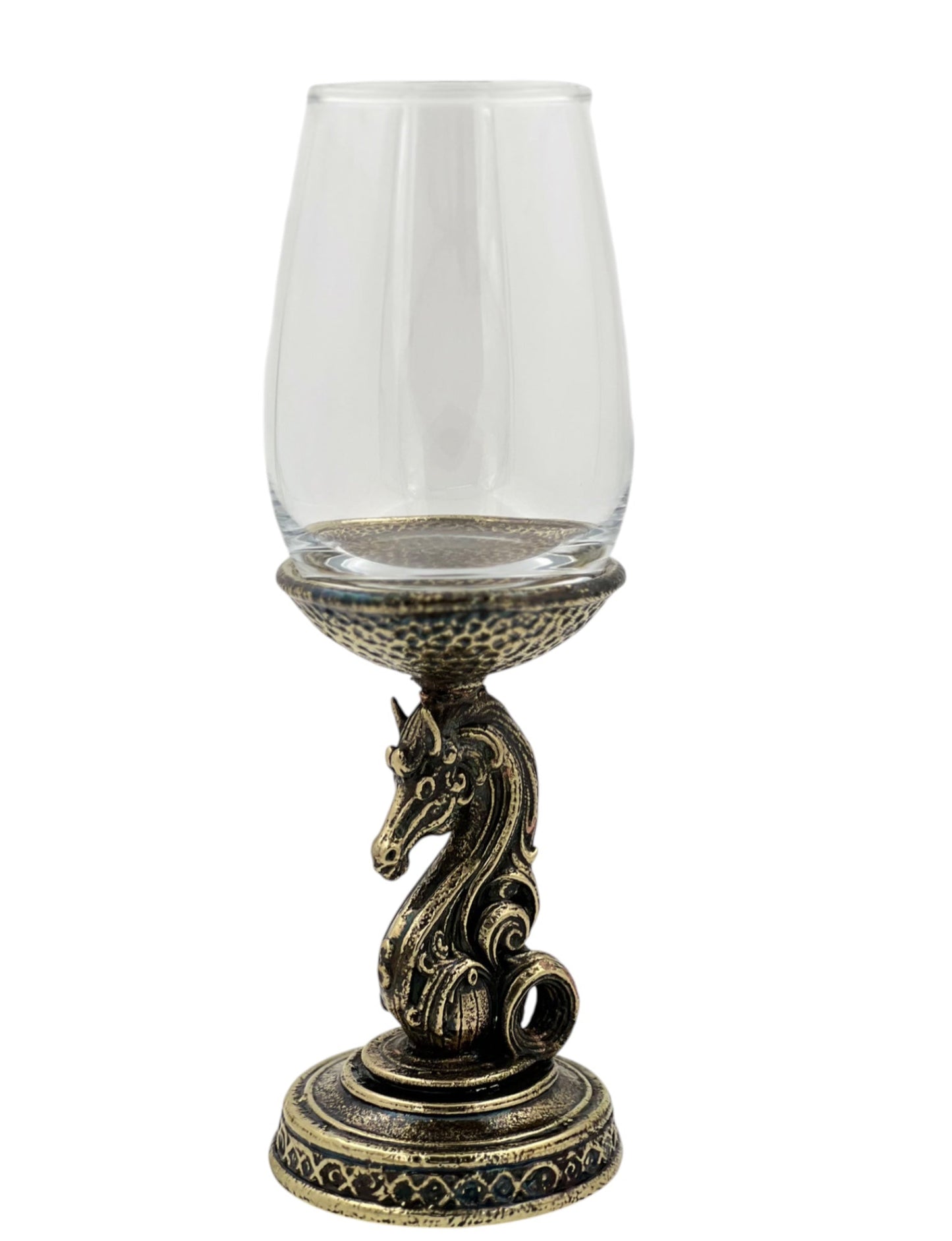 Set of 2/Set of 4 - Knight Wine Glasses