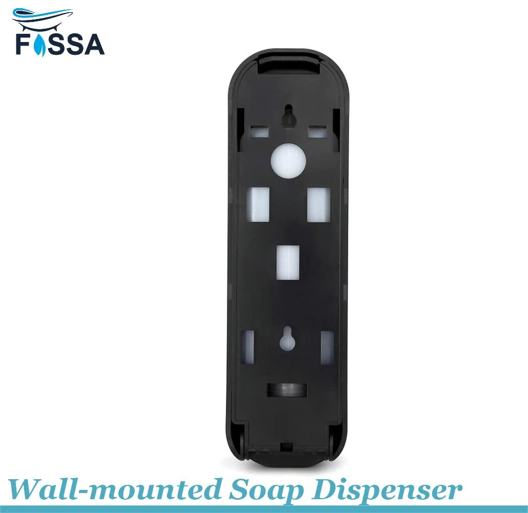 Fossa Soap Dispenser Wall Mounted, 350ml Manual Shower Gel Shampoo Sanitizer Dispenser Holder SD-003